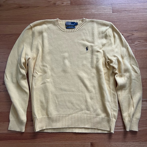 Polo Ralph Lauren Other - Polo Ralph Lauren Sweater Men’s L - Yellow